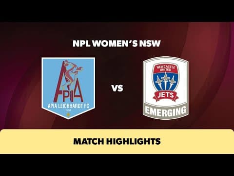 Video of Match Highlights - Emerging Jets v Apia