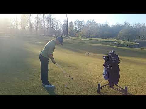 Video of Junior Golf 9 Holes with 15 yr old AJ Agnew 4182020