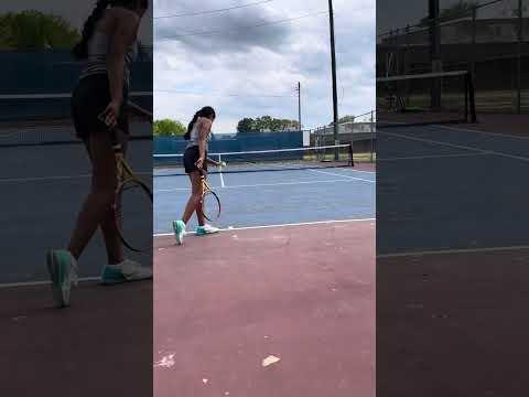 Video of Forehands, Backhands, and Serves.