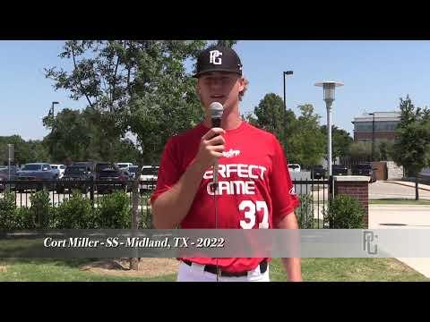 Video of Cort Miller - SS - Midland Tx - 2022