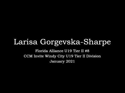 Video of CCM Invite Windy City January 2021: Larisa Gorgevska-Sharpe