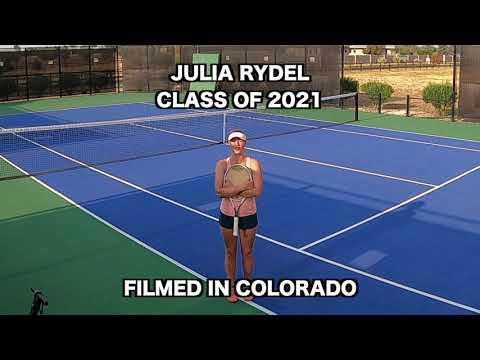 Video of Julia Rydel - 2021 College Tennis Recruiting Video 