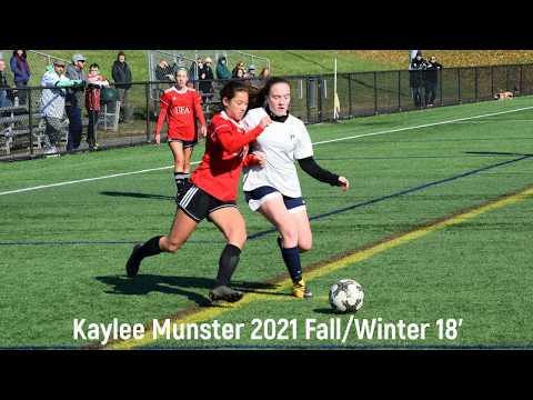 Video of Kaylee Munster (2021) UFA Elite EDP2002 Fall/Winter 18' Highlights 