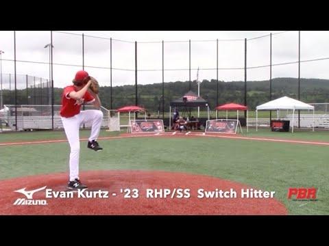 Video of Evan Kurtz '23 PBR Event 7/23/20