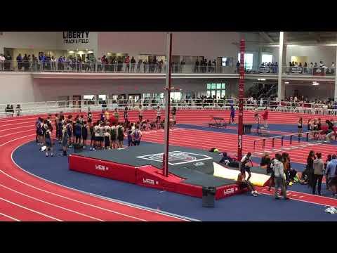 Video of Ethan Young, BHS, 2020 - 55M Hurdles - Lane 4, First place of 2nd Heat, 7.97 finishing 5th overall