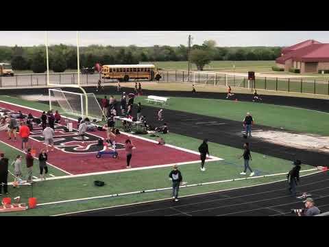 Video of UIL District 11-4A Women's 400m First Place Time 57.59