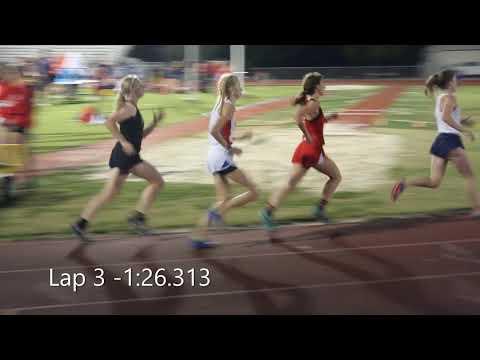 Video of Josie Whipp - March 29, 2019 - 11:46 - 3200m PR