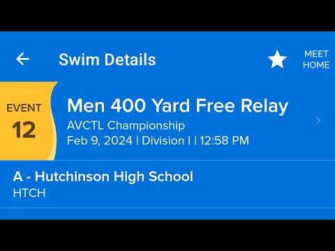 Video of Men's swimming (400 relay) time: 3:29.67