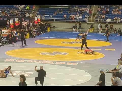 Video of 2024 US Marine Corps USAW 16U National Wrestling Championships in Fargo (red)