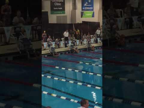 Video of Futures meet @Spire, 1:05.74 100 M backstroke, 8/2019