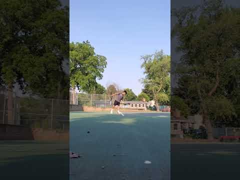 Video of Junior year serve 2023 