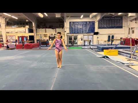 Video of Leia Glassberg Class of 2025 Acrobatic and Tumbling Recruiting Highlight Video