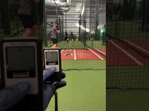 Video of 89 MPH Exit Velocity; March 3, 2021