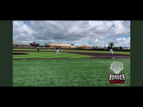 Video of 2023 PBR Ohio Michigan Border Battle-Double and a RBI