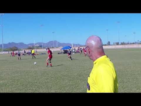 Video of A Flores Black#25 soccer game play