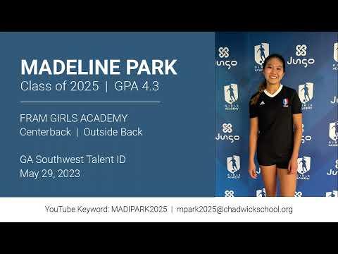 Video of MadiPark2025 GA Southwest Talent ID May 2023