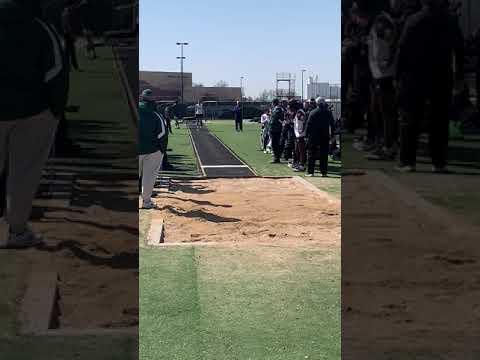 Video of Long Jump - 22' 9.5"  04/05/2021 District Track Meet