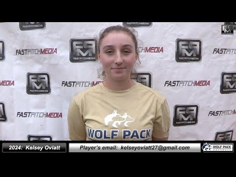 Video of Kelsey Oviatt 2024 - Catcher, 3rd base - 4.0 GPA