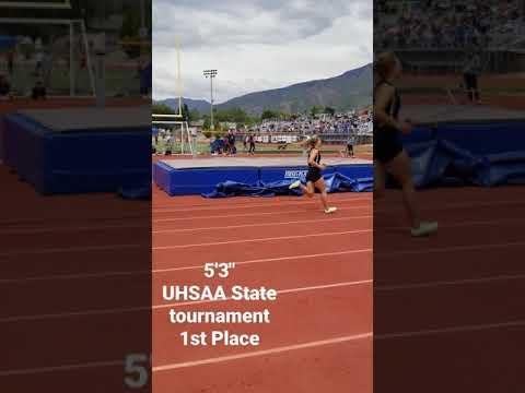 Video of Haylee Prescott, 5'3", UHSAA 3A State Tournament, 1st Place finish, 2021