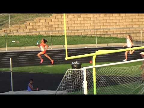 Video of Allatoona Sarah 4X400M relay epic come from behind win