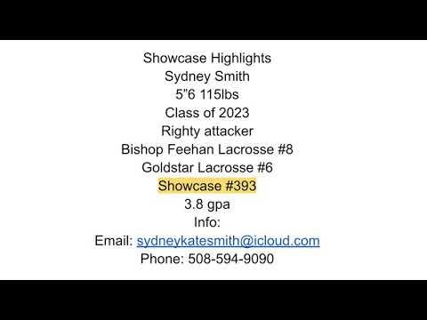 Video of 10/10/21 Showcase highlights 