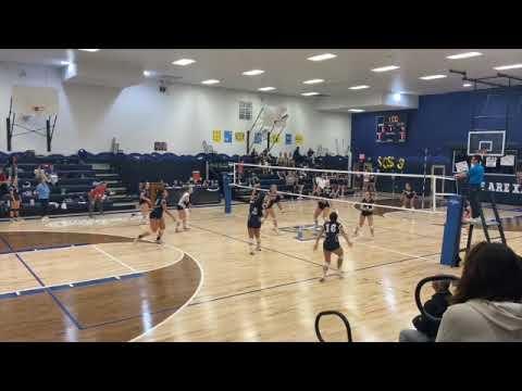 Video of Serve Receive Highlights- LACI FREITAS 2024 OH/RS/DS- Fall 2022