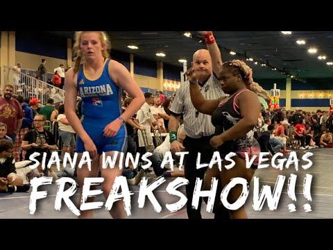 Video of Siana wins tough match at The Las Vegas Freakshow!