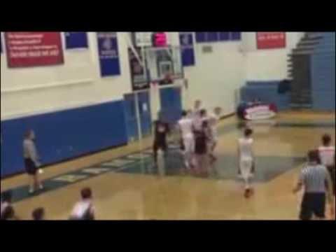 Video of Posterizing a big man. 