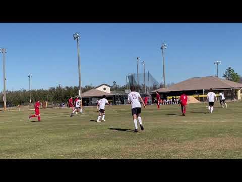 Video of Bay High School #13 Red Attacking Mid