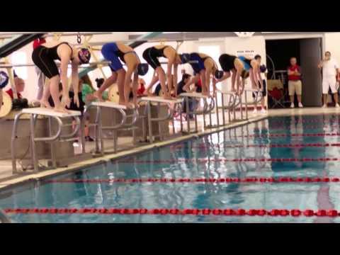 Video of Britt Horn 100 Free 1st Place