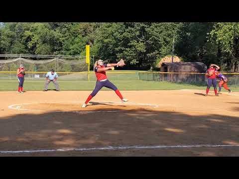 Video of Aramie pitching for BC Pride 1st game, 2nd day