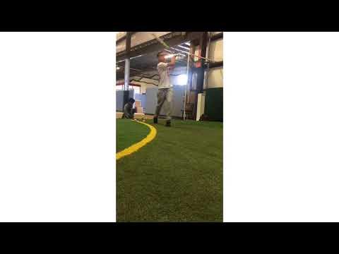 Video of Tyler Reynolds batting cages 