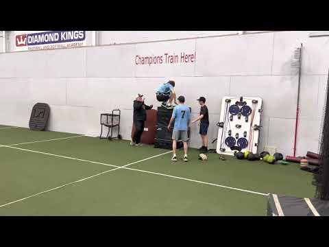 Video of Nick Wolf box jumps 56 inches