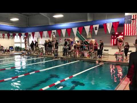 Video of Colin Tindall 100 freestyle 