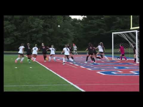 Video of Set Piece, Abigayle header from a corner. Sophomore year 2024