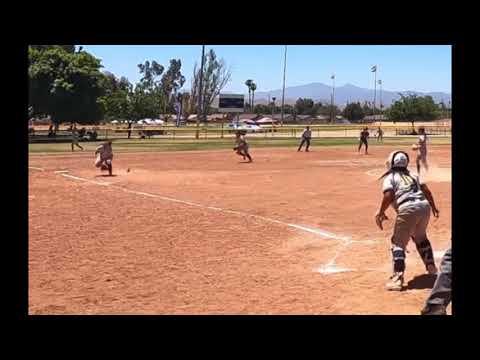 Video of Alexis Lopez 2022 uncommitted third baseman game film from Zoom into June