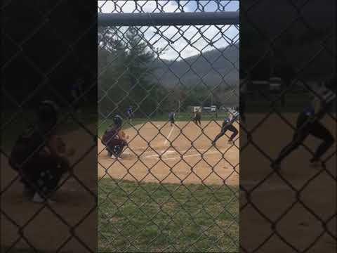 Video of Left Field Line Drive