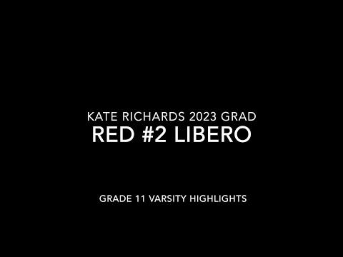 Video of Kate Richards Volleyball Highlights (2021)