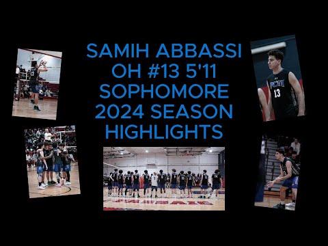 Video of Samih Abbassi | PCTI Volleyball HS Sophomore Year Highlights | Class of 2026