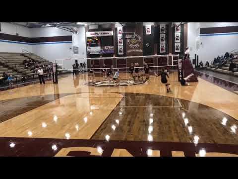 Video of Emily Hodge #30 setter class of 22