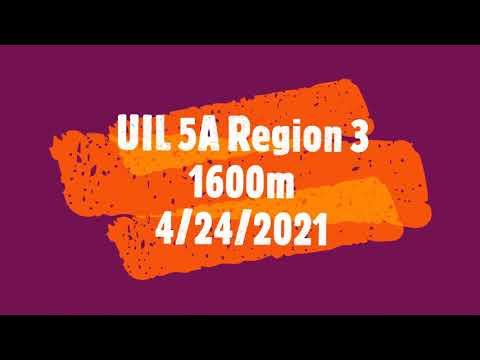 Video of UIL 5A Region 3, 1600m 4/24