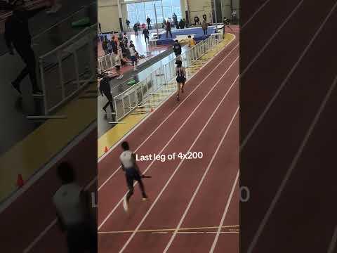 Video of 27DEC23: N5CTA Indoor T&F Holiday Classic at Ursinus College - 4x200m