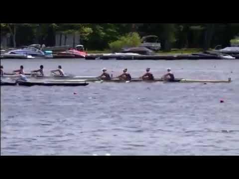 Video of New York State Championships Varsity 4x (bow seat, black boat)