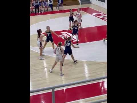 Video of Lady Raiders player makes jump shot an player defense