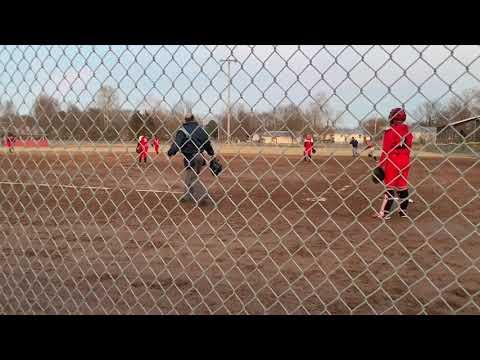 Video of First HS game at bat_4.2019