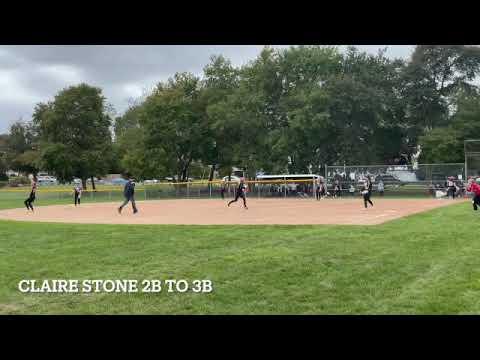 Video of Claire Stone Base Running 10/10/21