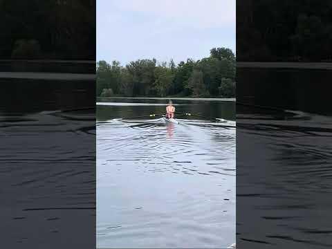 Video of Sculling practice (7th time, 2024 summer season)