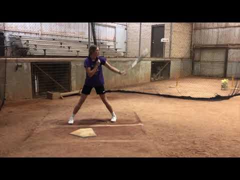 Video of Madi Fulfer hitting  - Winter 2020