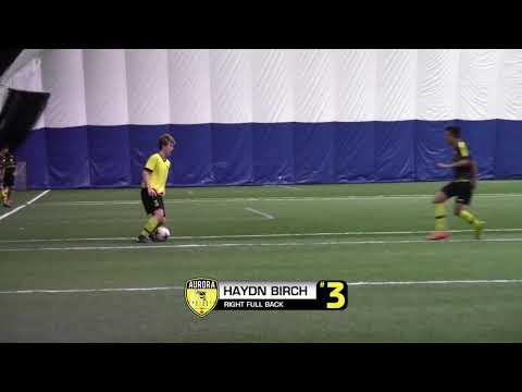 Video of Haydn Birch 2003 Defender Left & Right Full Back Plays 2 footed AFC Showcase Event 2