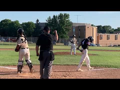 Video of East Ridge 18U relief outing against Oakdale 6/23/2021